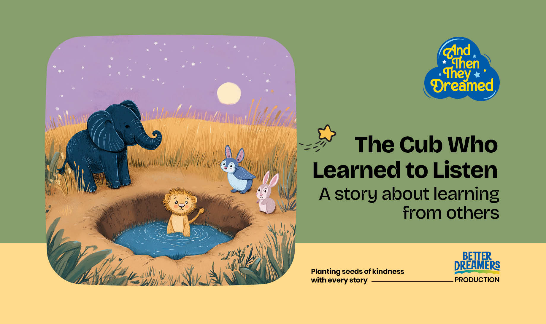 The Cub Who Learned to Listen