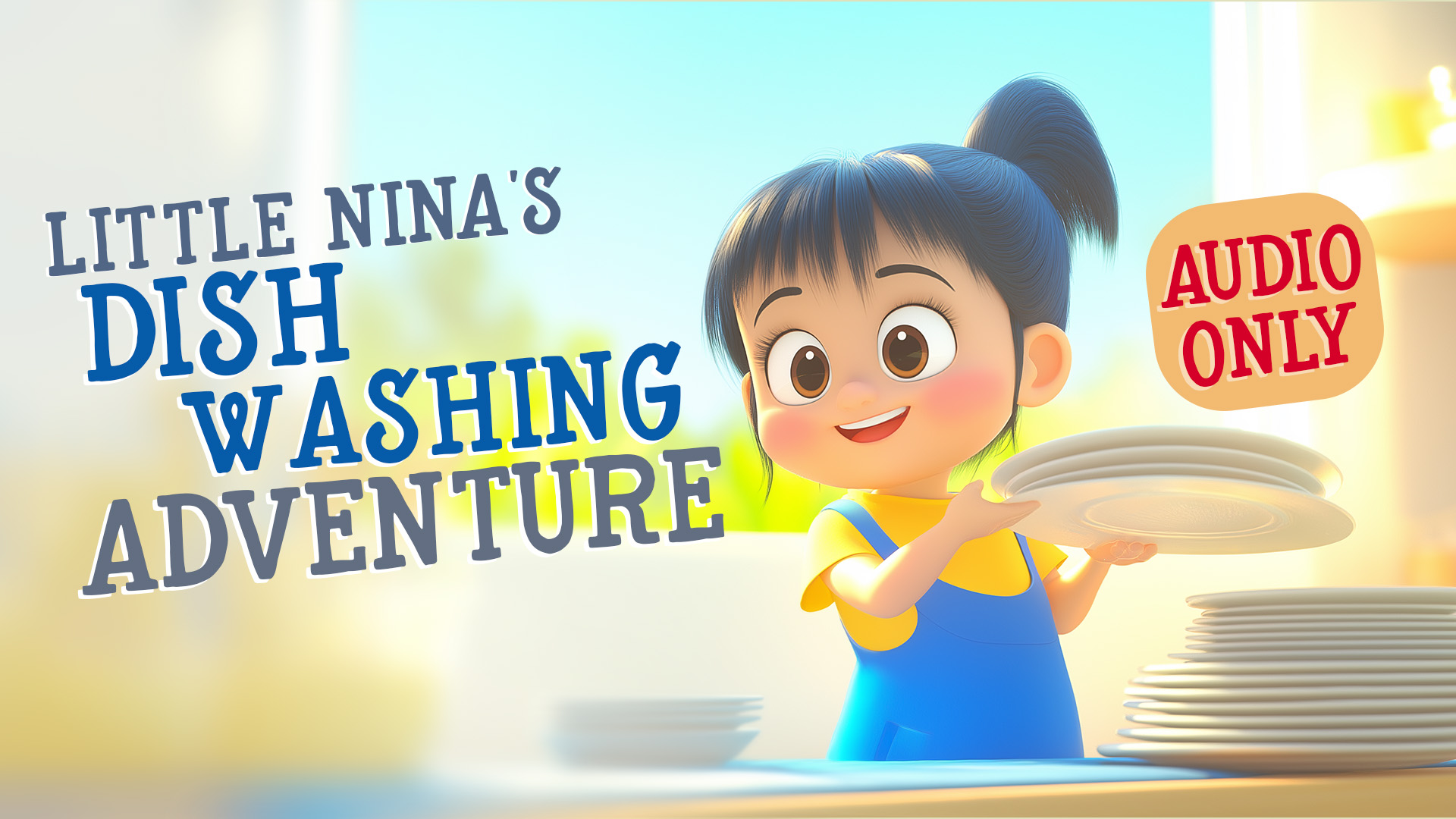 Little Nina's Dish Washing adventure