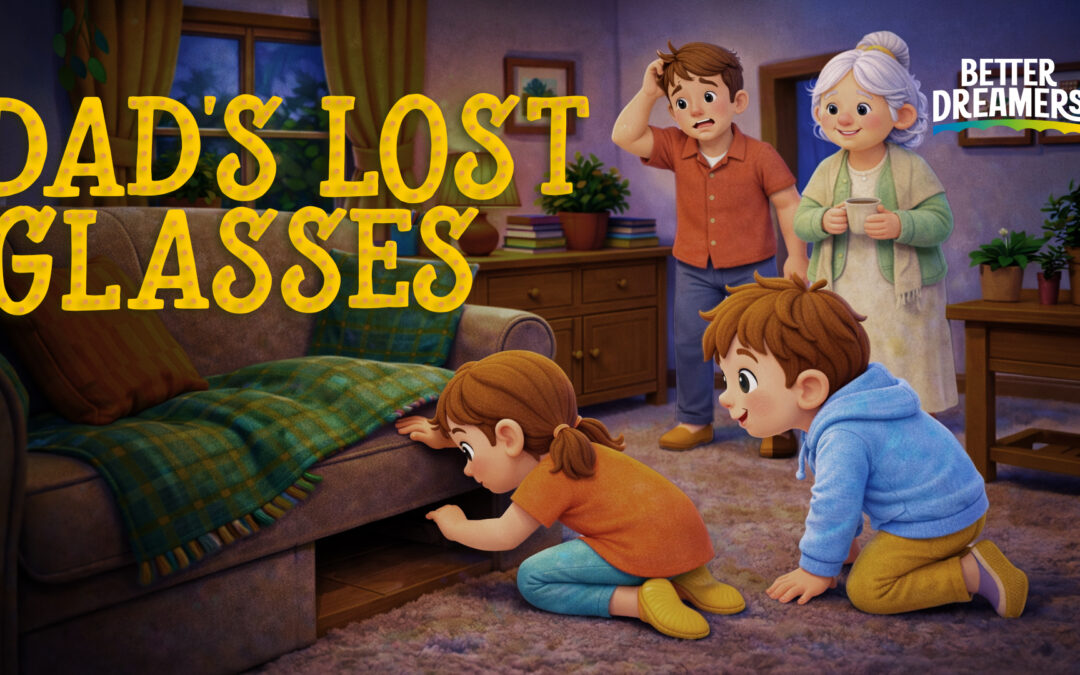 Dad’s Lost Glasses: A Fun Kids Story About Teamwork and Family