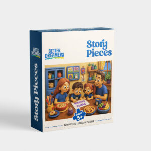 The Family Secret Password 120-piece Story Pieces jigsaw puzzle for children aged 5 and above