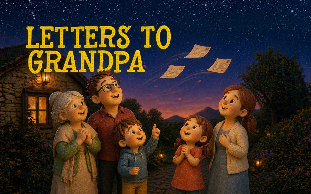 Letters to Grandpa: A Gentle Kids Story About Remembering Loved Ones