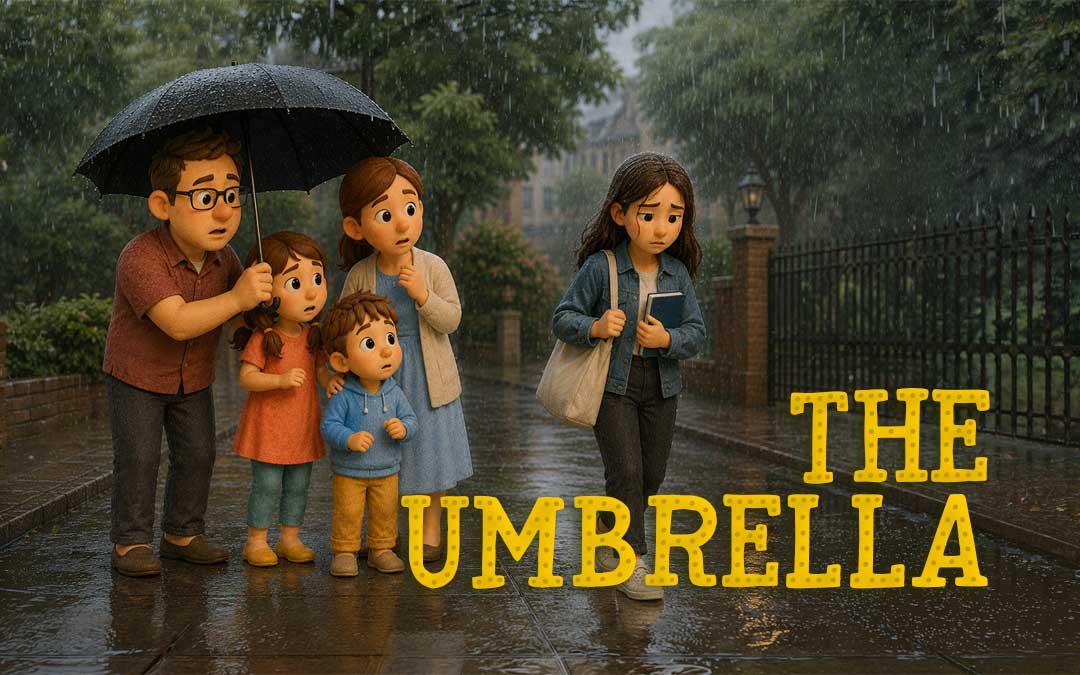 The Umbrella: A Beautiful Moral Story for Children About Making Room for Others